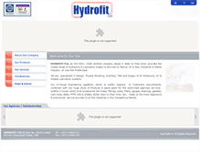 Tablet Screenshot of hydrofitgroup.com